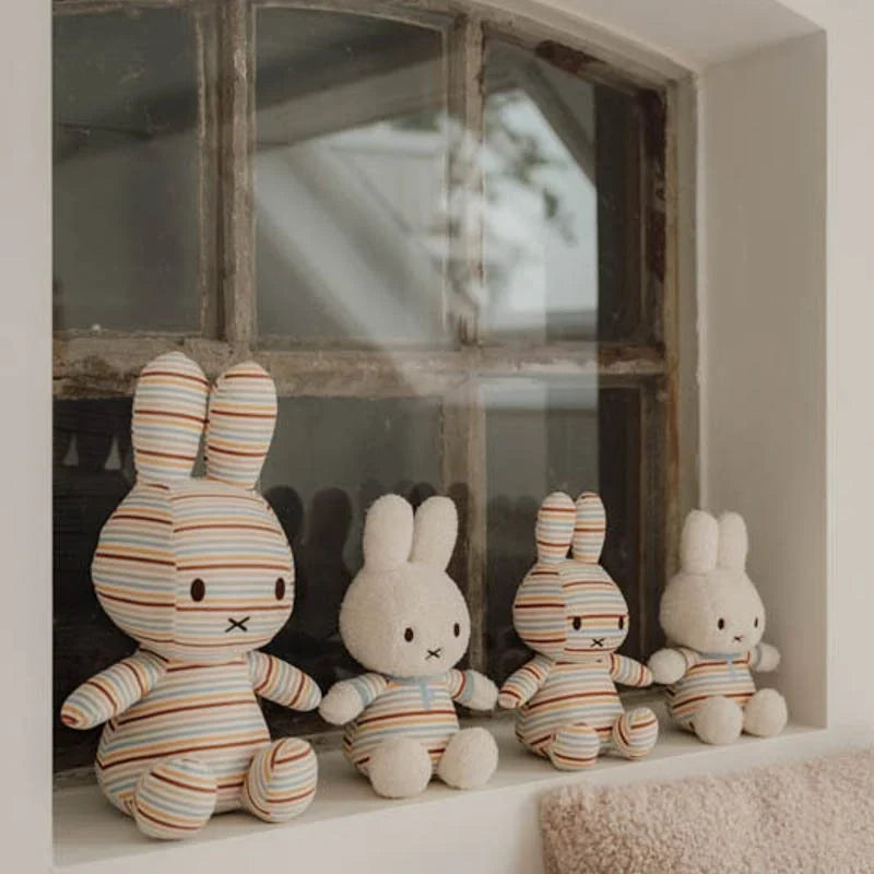 nijntje knuffel Vintage Sunny stripes all-over 35 cm