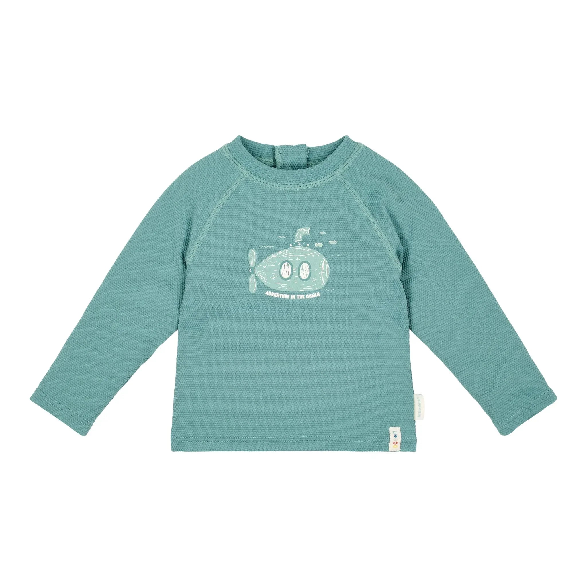 Zwemshirt lange mouw - UPF 40 - Groen