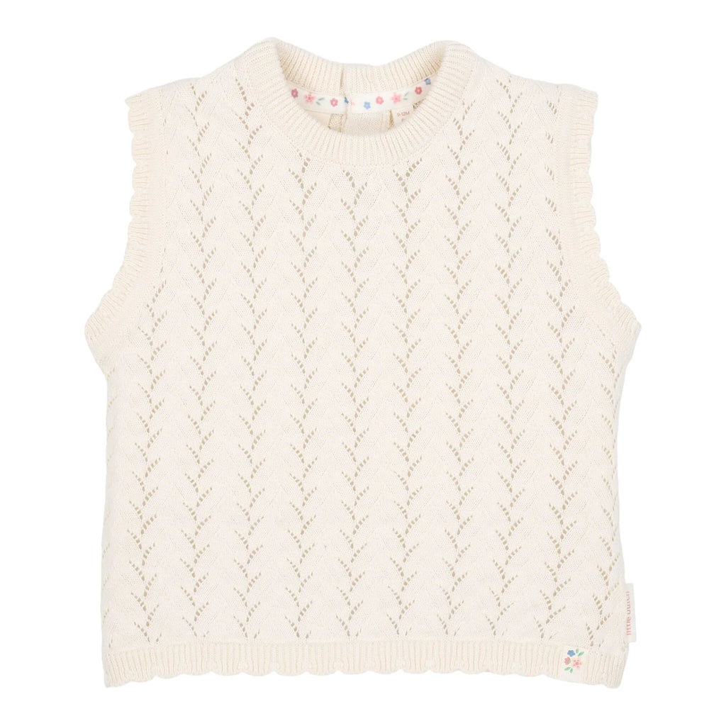 Singlet gebreid - Wit