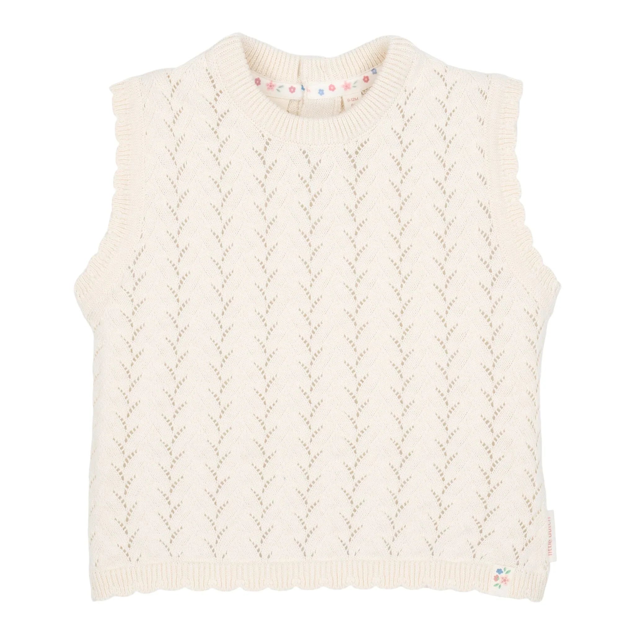 Singlet gebreid - Wit