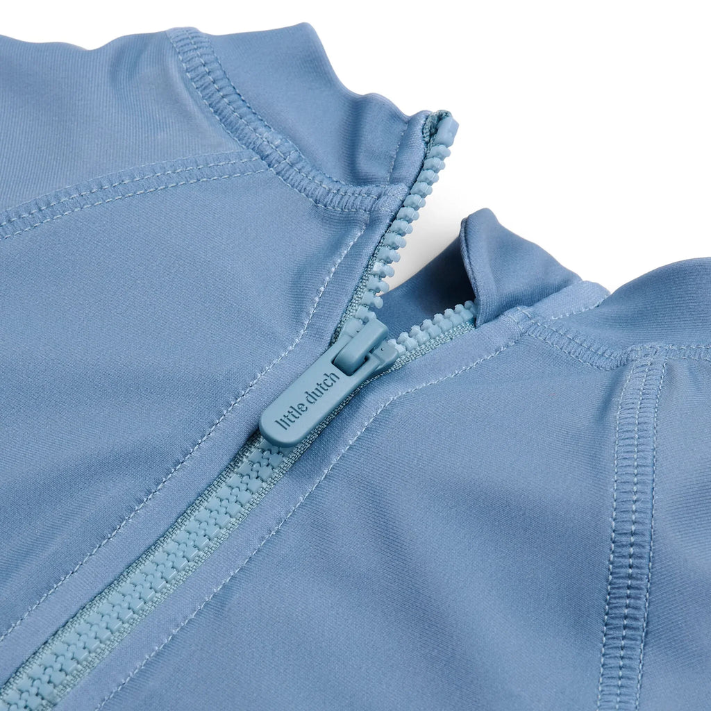 Zwemshirt lange mouw - UPF 40 - Blauw