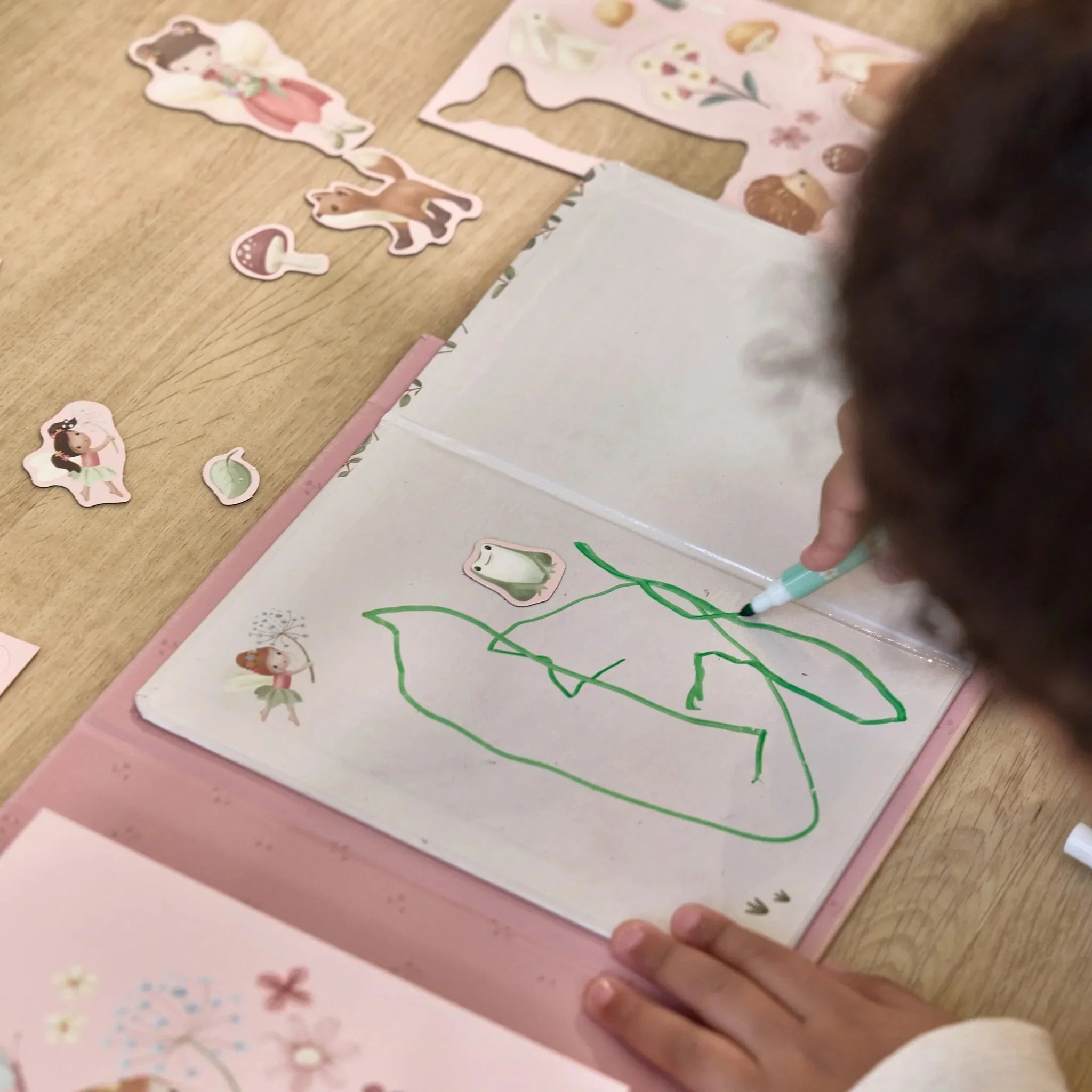Magnetisch speelboek - Rosa