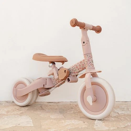 4 in 1 Driewieler Pink