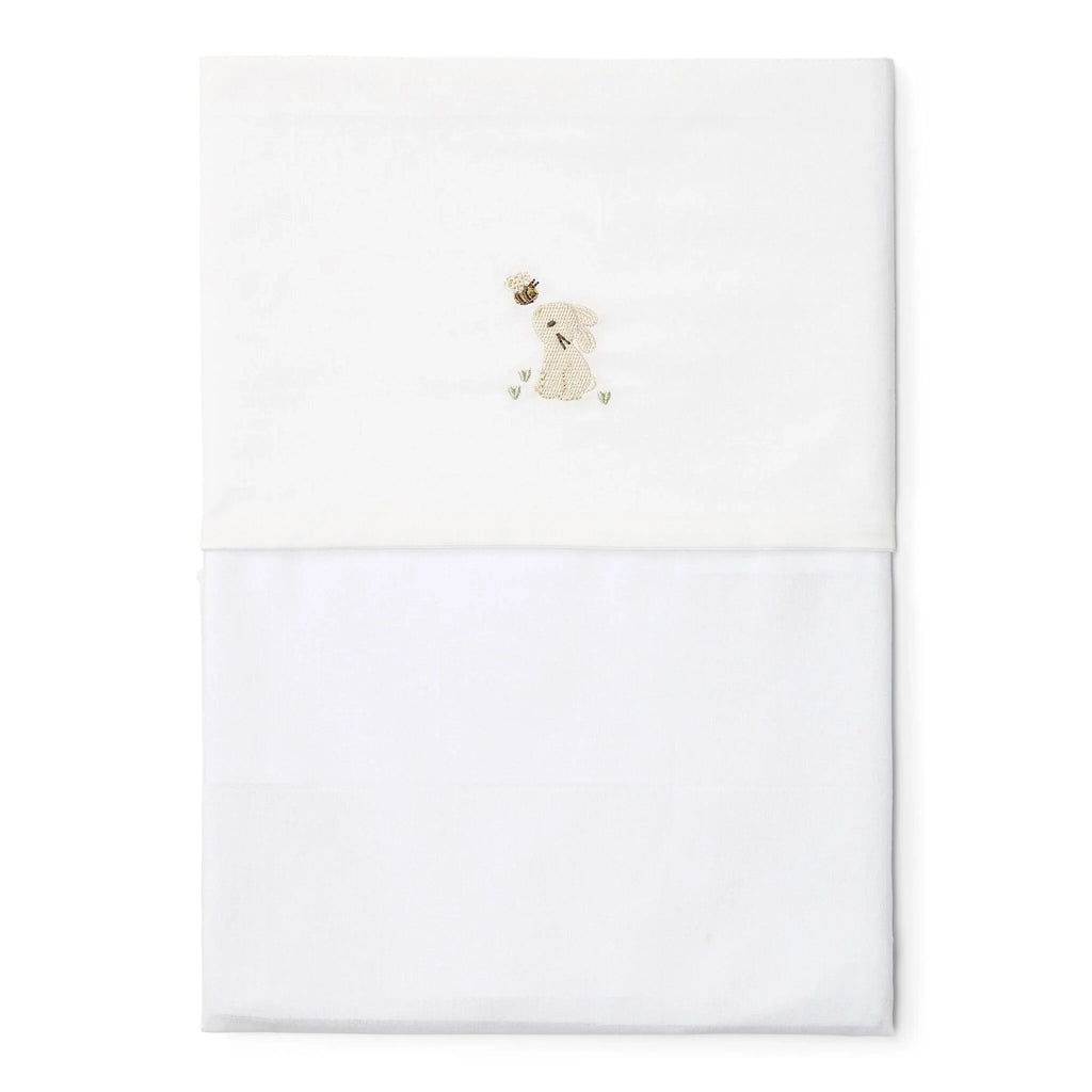 Ledikantlaken - Wit - Newborn Naturals - Baby Bunny