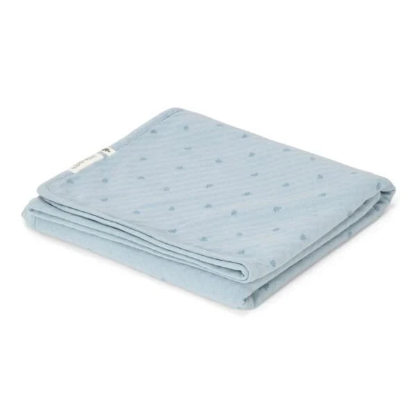 Ledikant deken - Blauw - Essentials