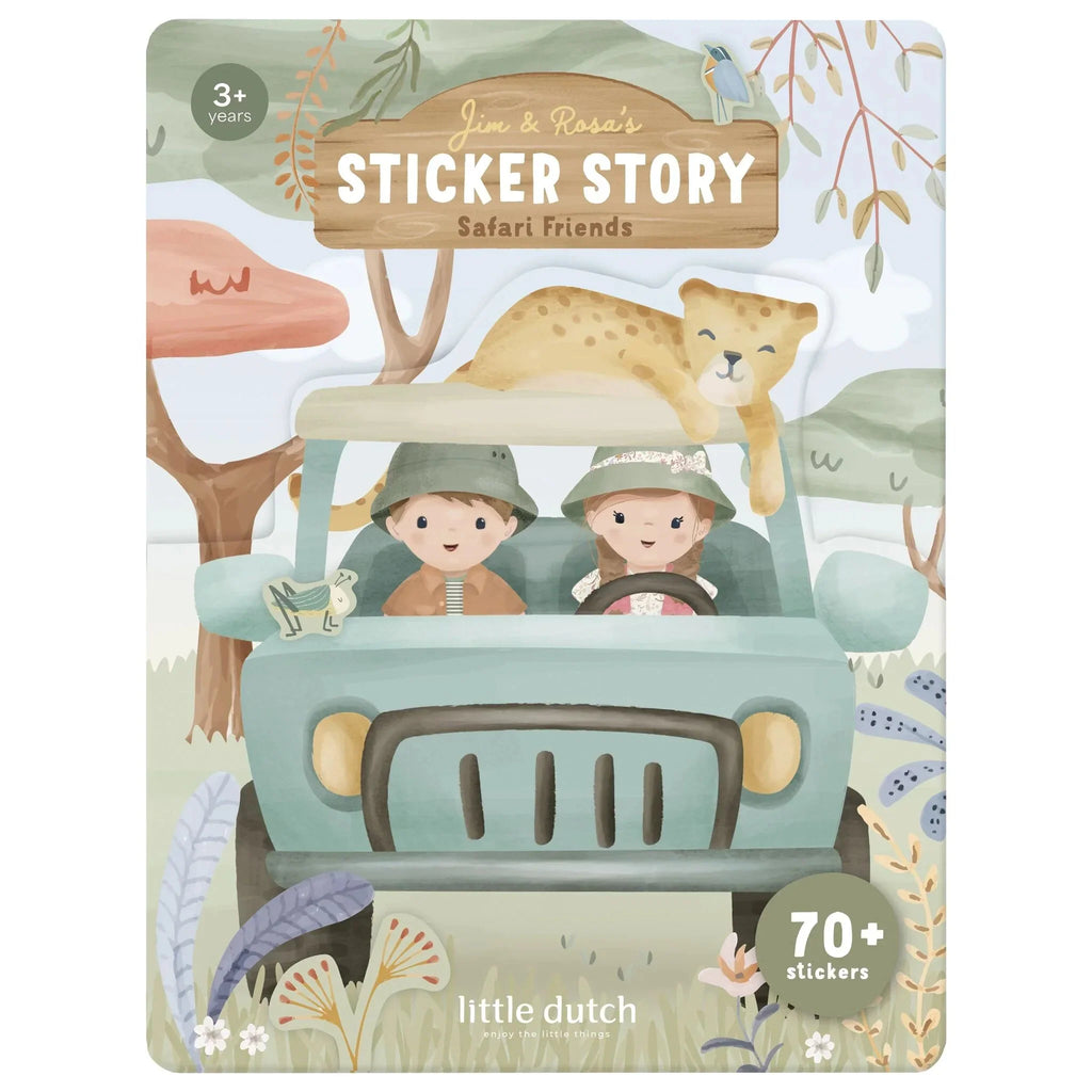 Stickerset - Jim en Rosa