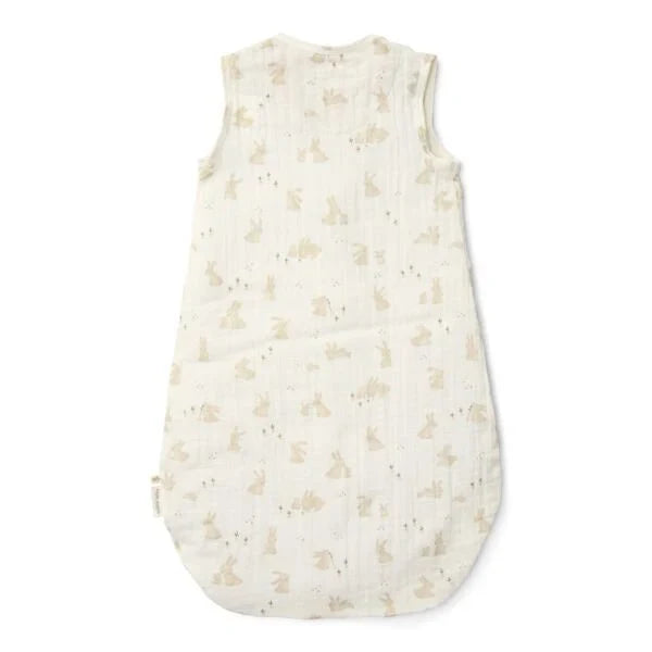 Slaapzak zomer – Wit – Maat 90 cm – Newborn Naturals – Baby Bunny