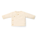 Shirt overslag lange mouw - Beige - Newborn Naturals