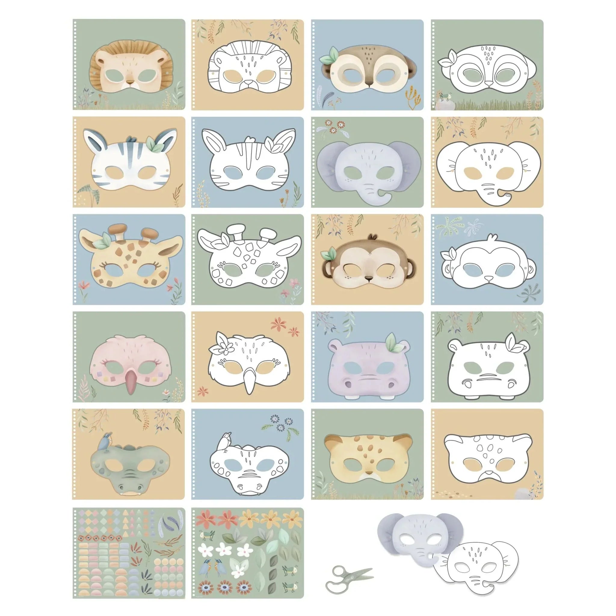 Knutselboek maskers maken - Jim
