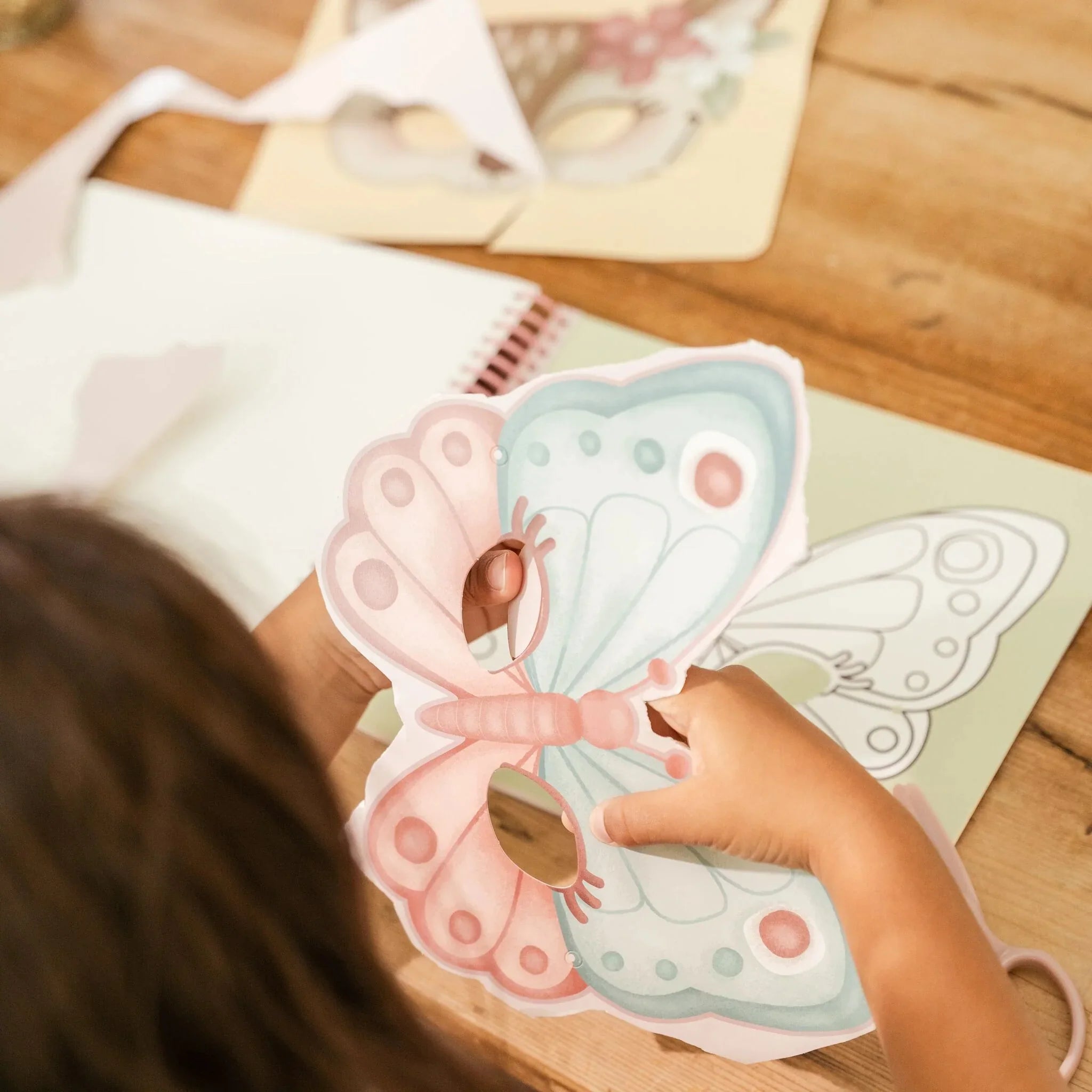 Knutselboek maskers - Rosa