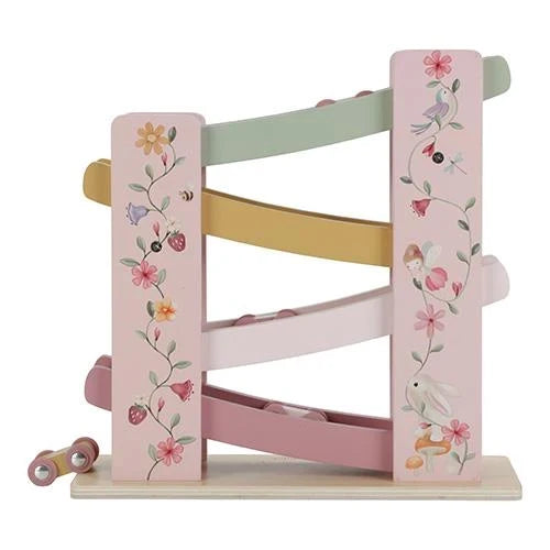 Houten autobaan - Roze - Fairy Garden