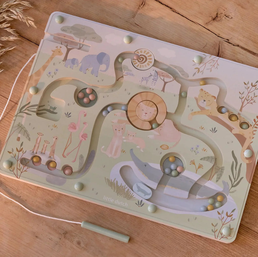 Magnetisch doolhof - Groen