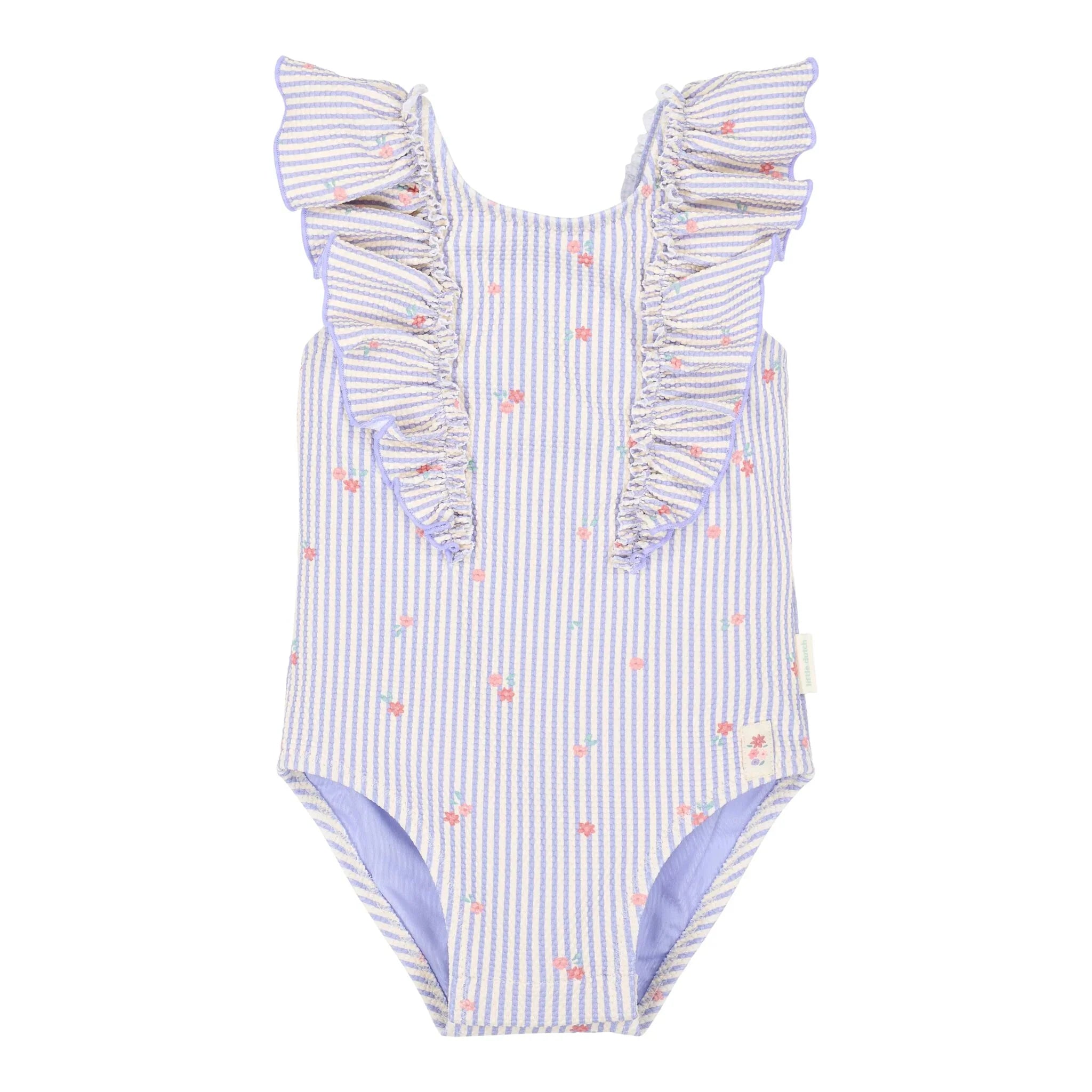 Badpak - Paars - Dreamy Stripes