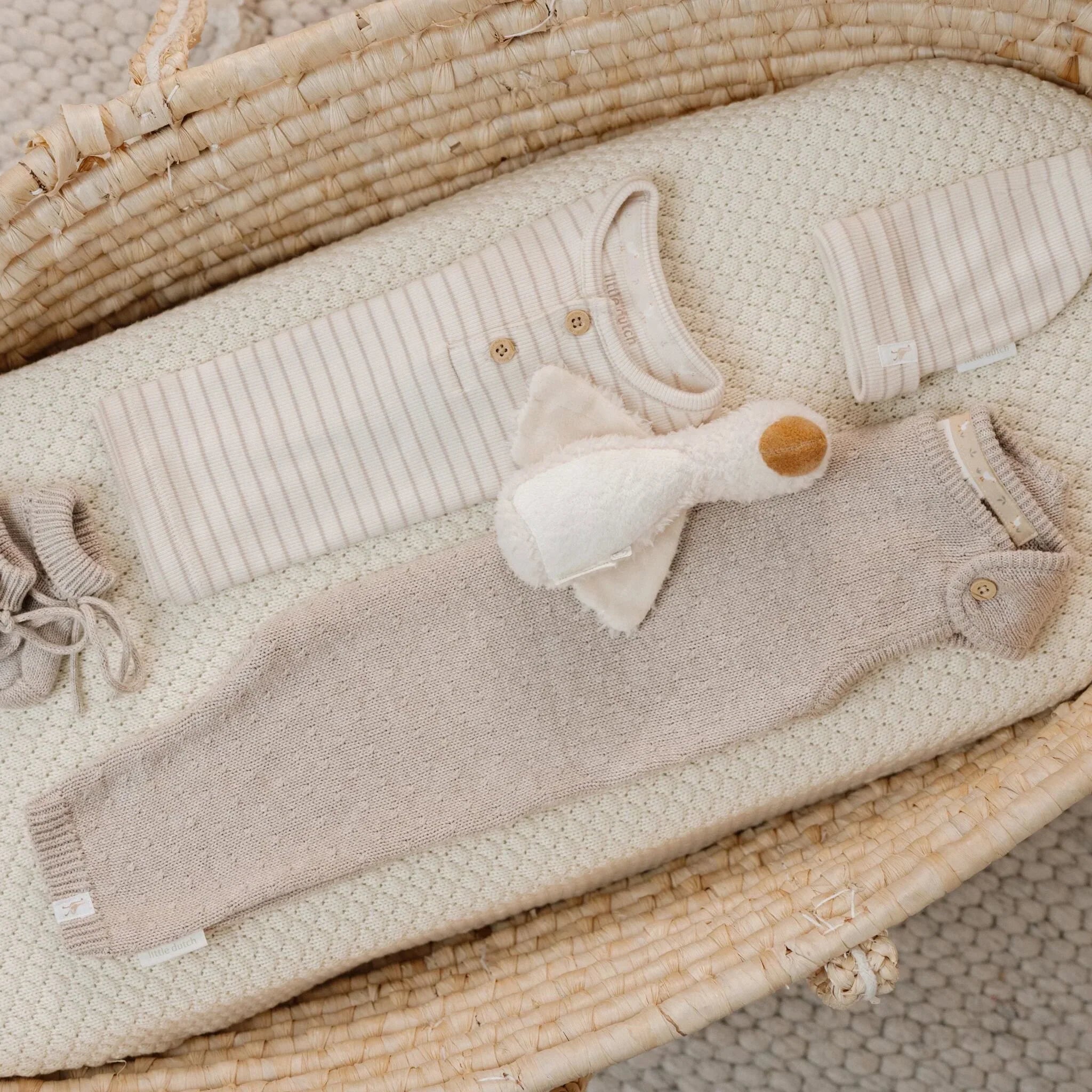 Boxpakje - Gebreid - Beige - Newborn Naturals