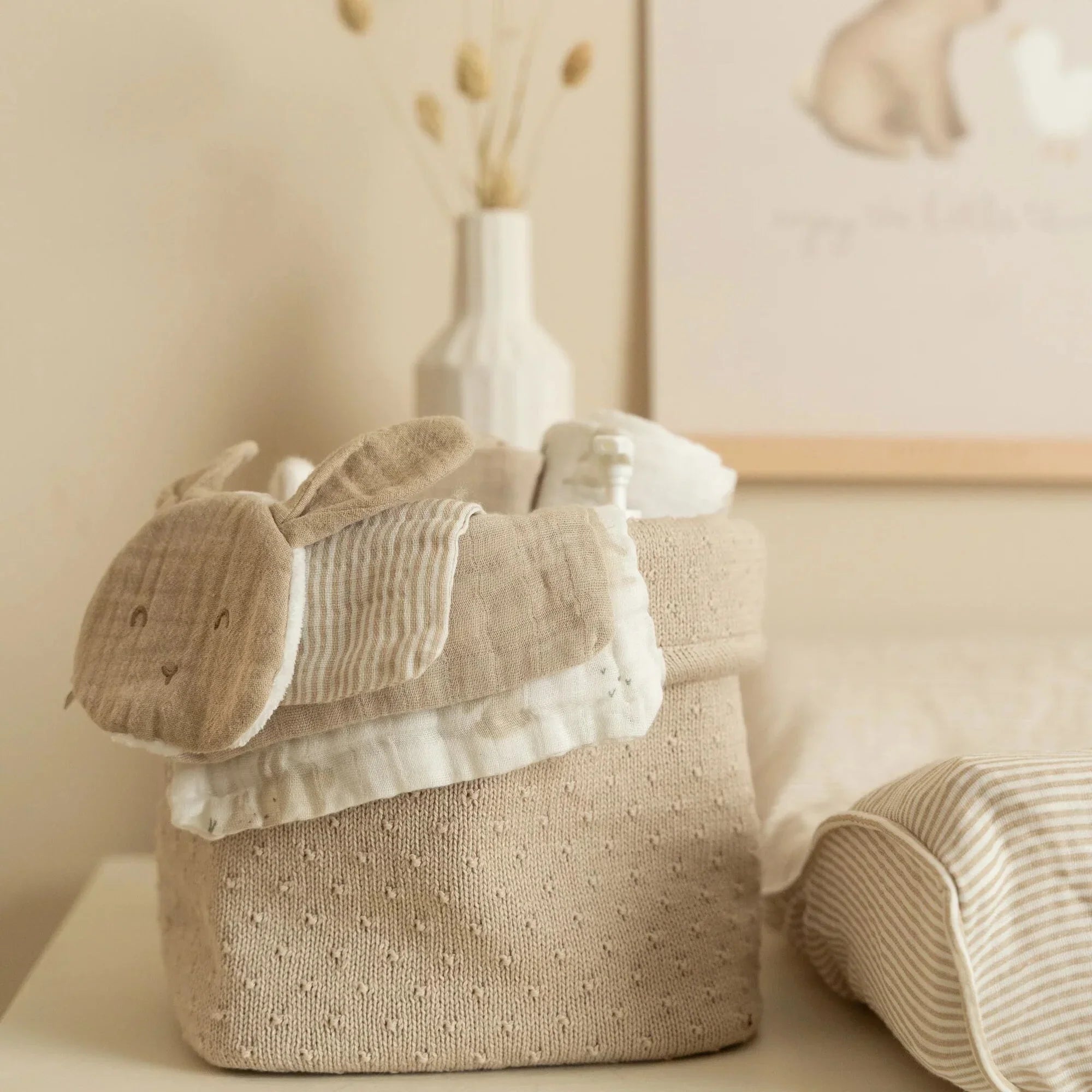 Speendoekje - Beige - Newborn Naturals - Baby Bunny