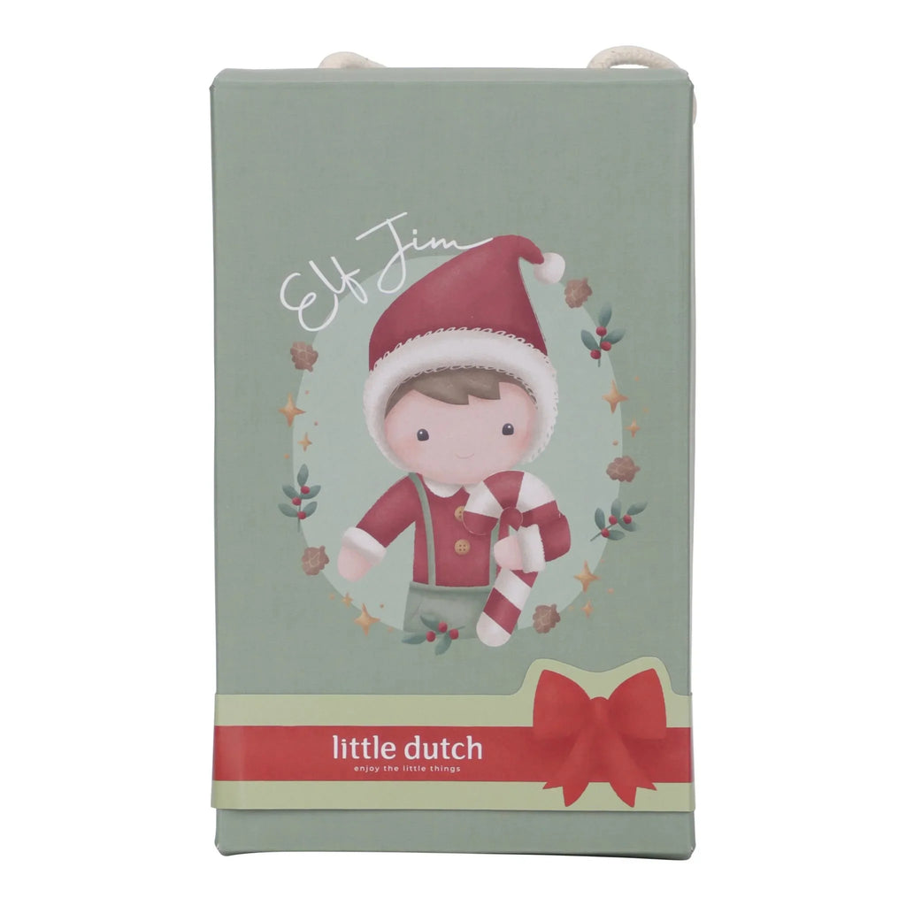 Kerstpop Jim - Rood - Christmas