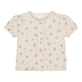 Blouse - Korte mouw - Zand