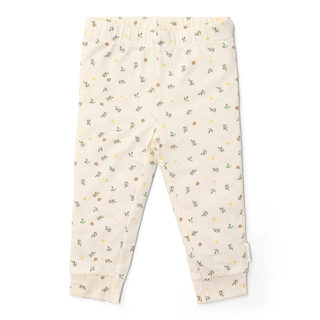 Tweedelige kerst pyjama – Beige