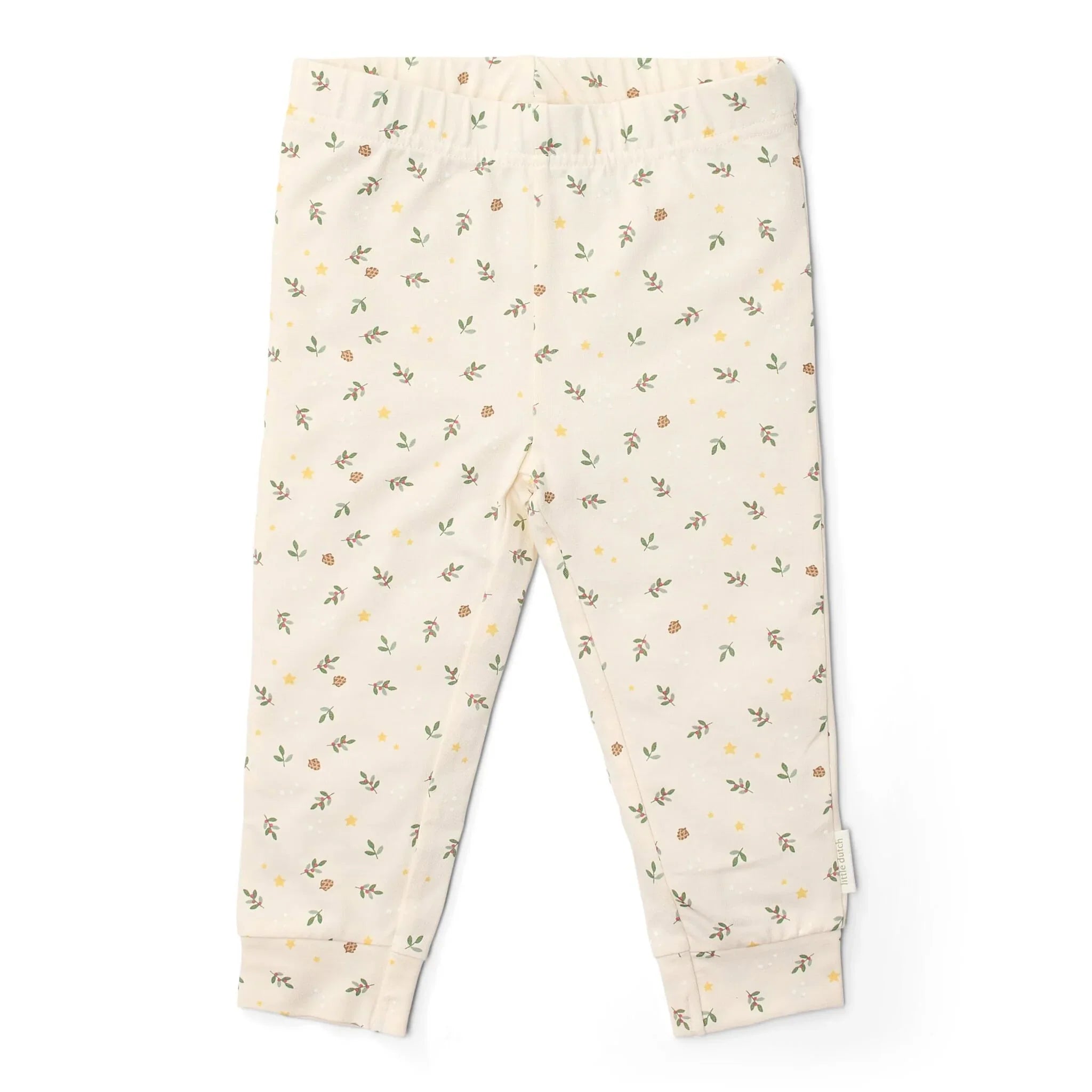 Tweedelige kerst pyjama – Beige