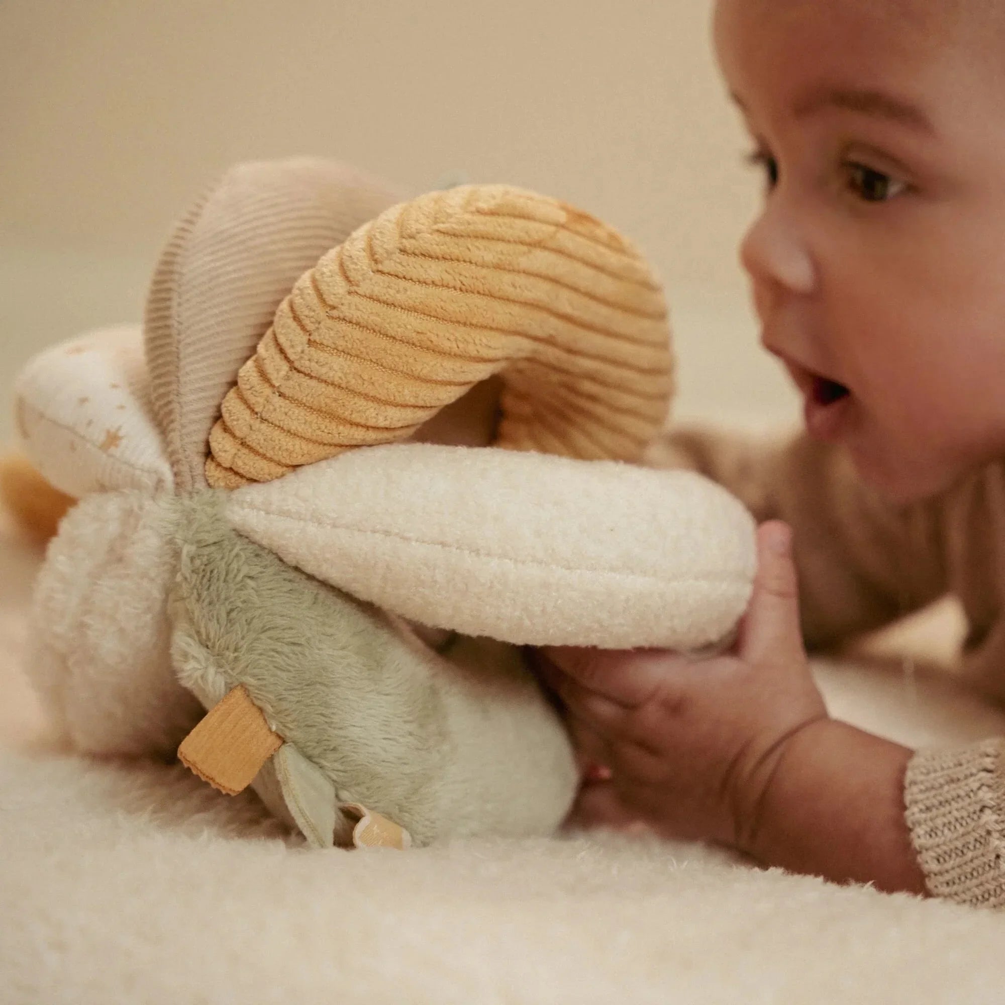 Grijpbal - Wit - Newborn Naturals