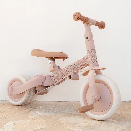 4 in 1 Driewieler Pink