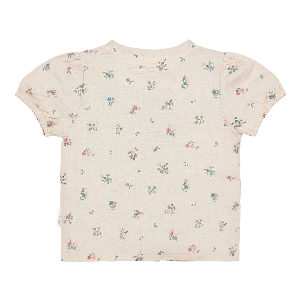 Blouse - Korte mouw - Zand