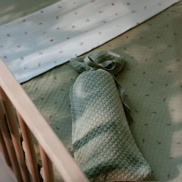 Wiegdeken - Groen - Essentials