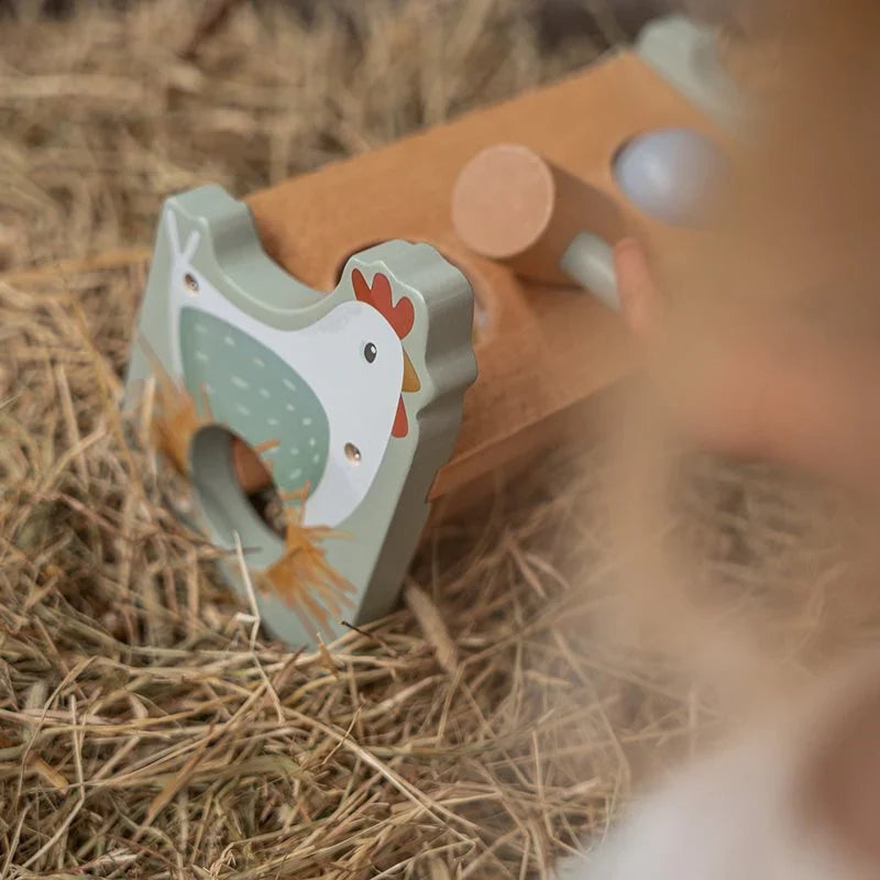 Hamerbankje met ballen  Little Farm