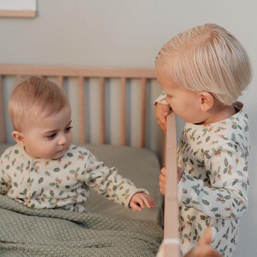 Eendelige pyjama - Groen