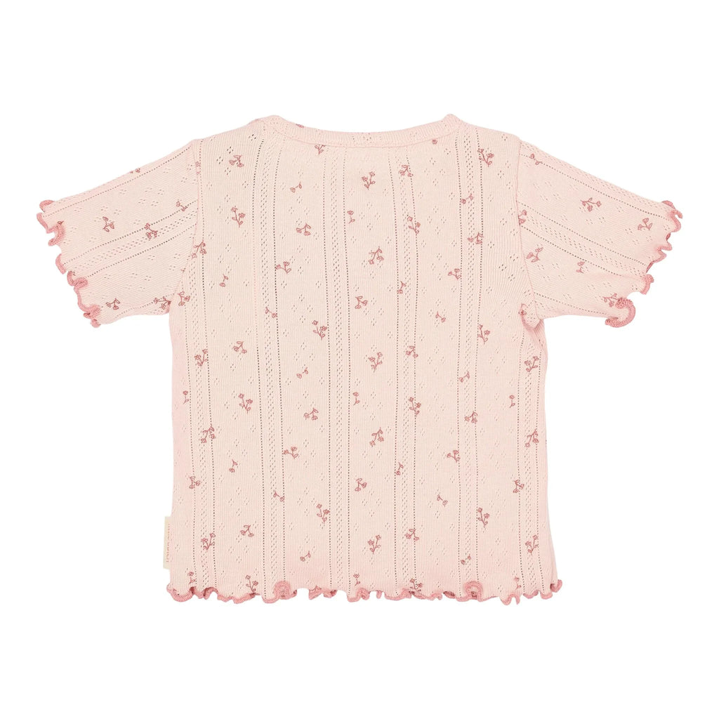 Shirt korte mouw - Roze - Fairy Flowers