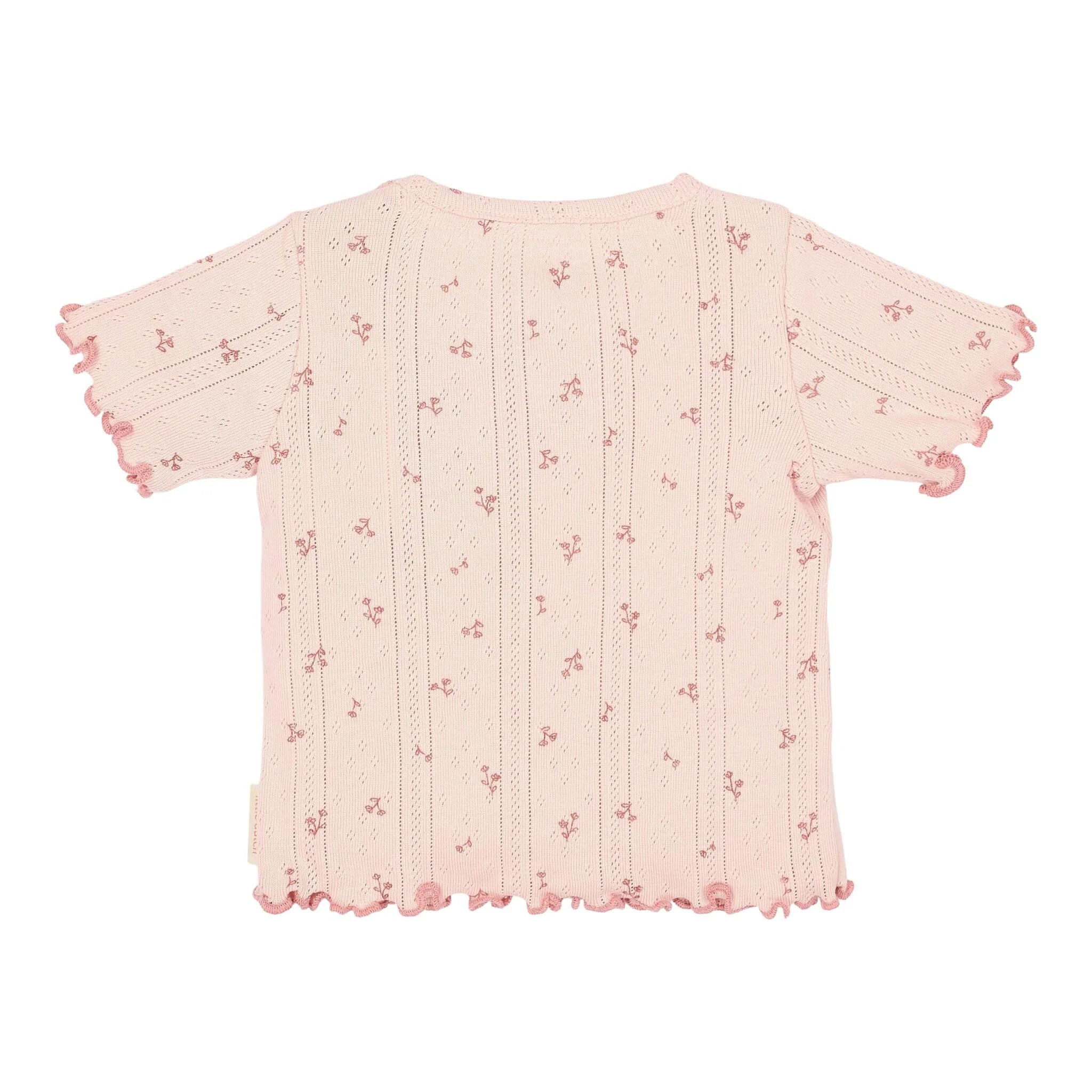Shirt korte mouw - Roze - Fairy Flowers