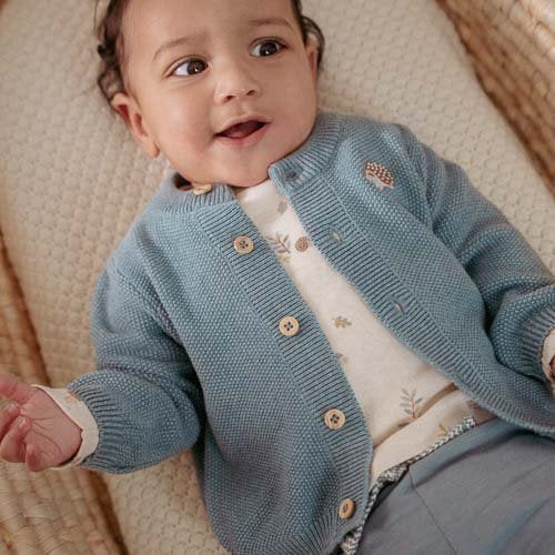 Shirt lange mouw - Zand - Forest Friends - All over print