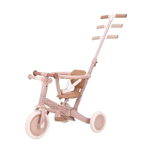 4 in 1 Driewieler Pink