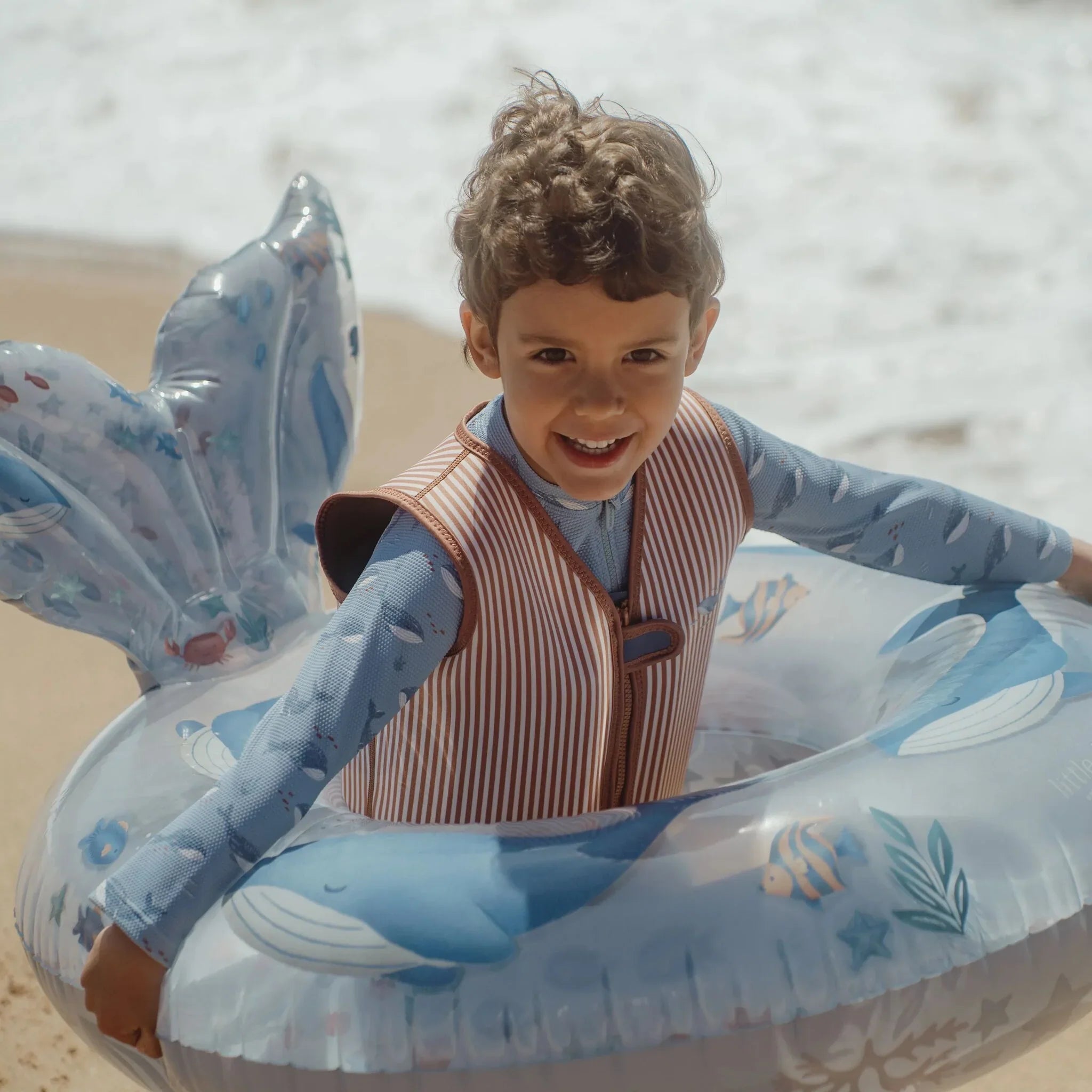 Zwemvest - Bruin - Ocean World - 2-3 Jaar