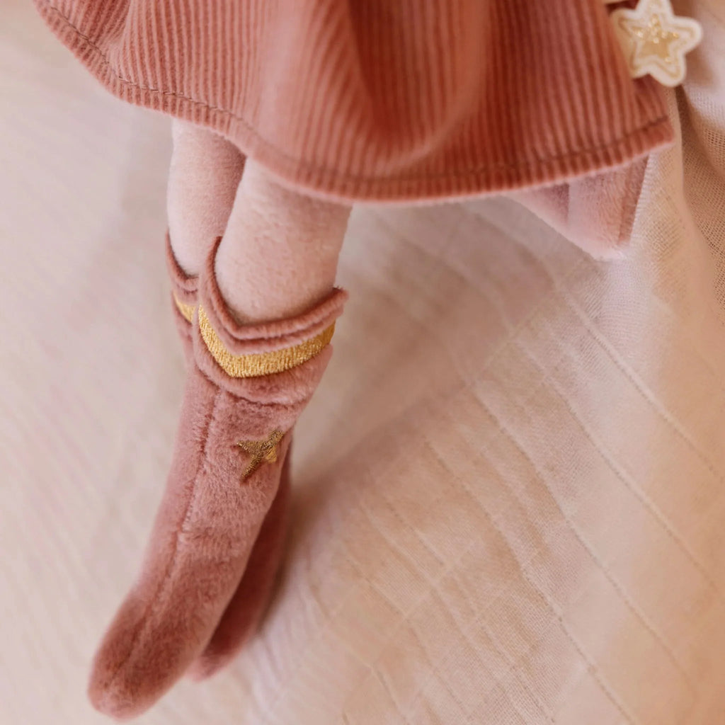 Knuffelpop Superheld Rosa - 35 cm