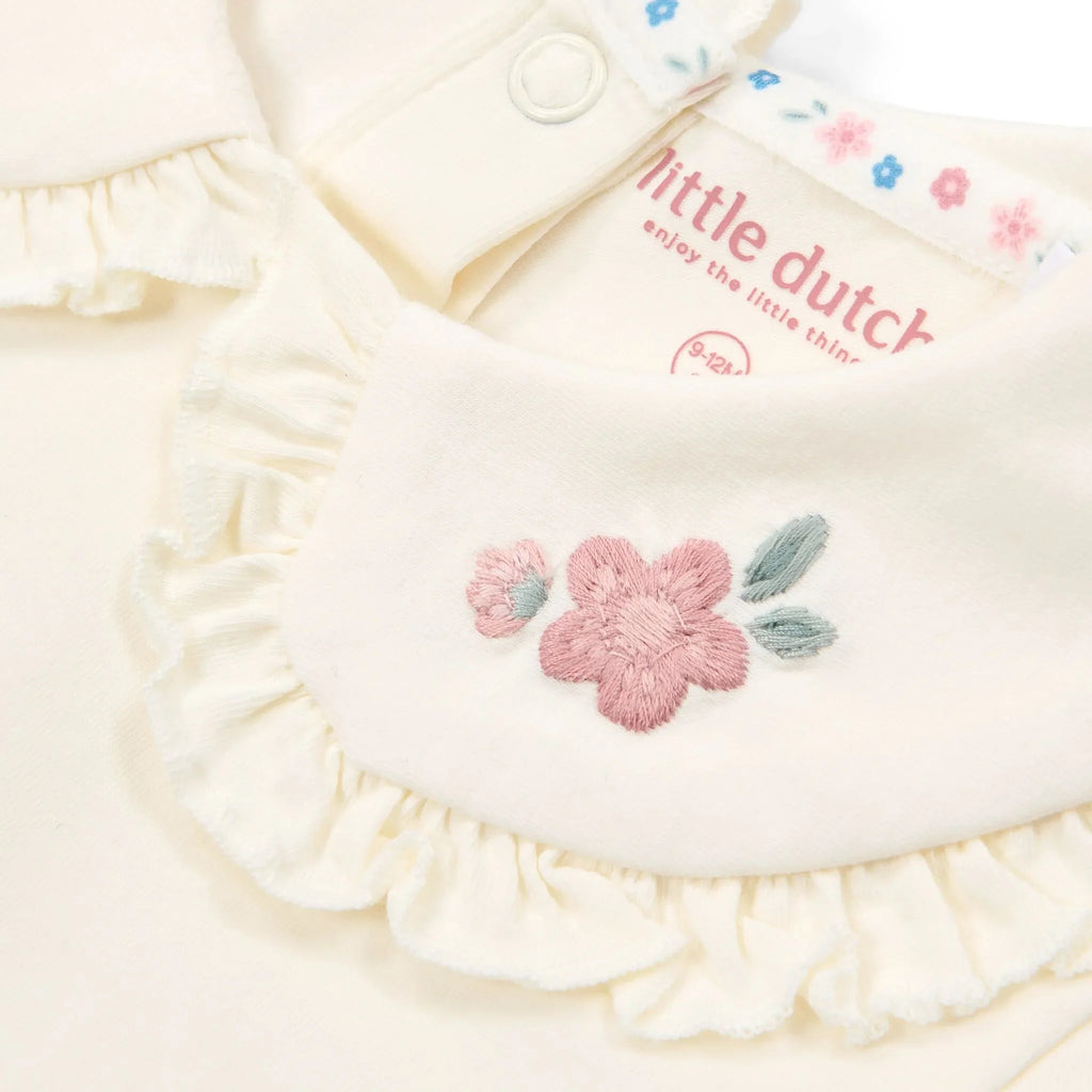Shirt korte mouw met kraag - Wit