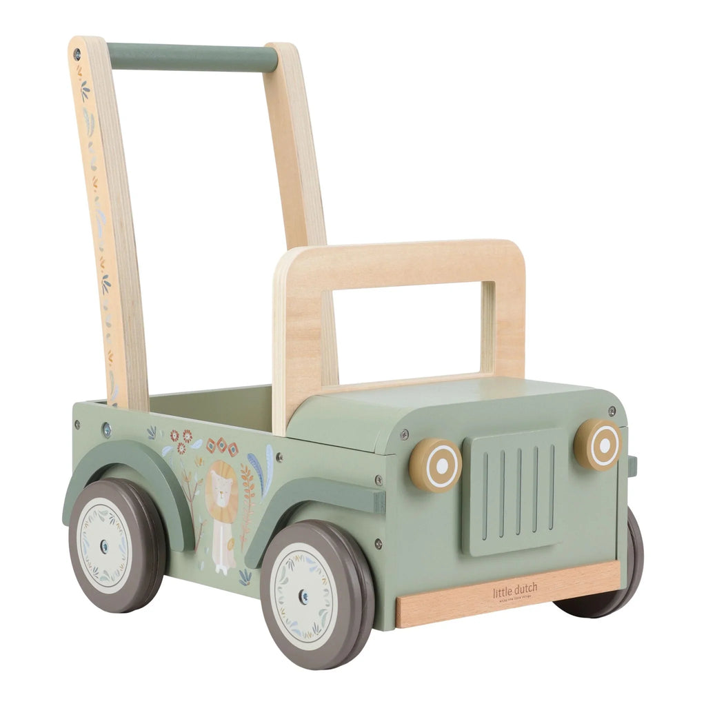 Duwkar safari auto - Groen