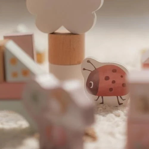 Bouwblokken - Roze - Fairy Garden