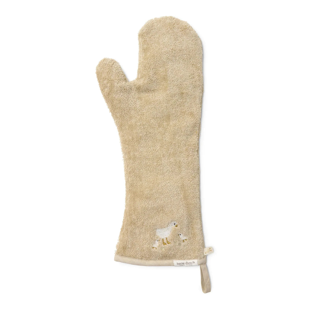 Lange washand - Beige - Newborn Naturals - Little Goose