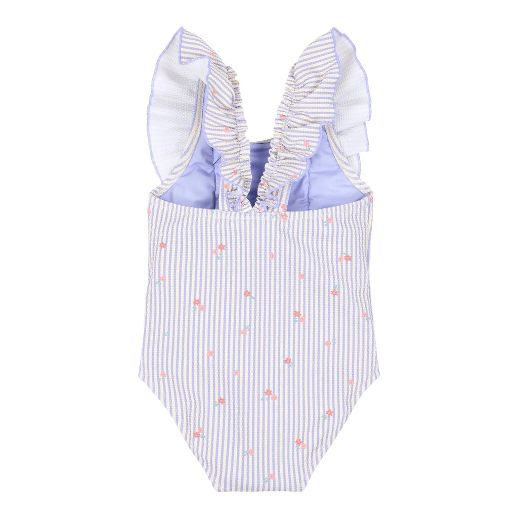 Badpak - Paars - Dreamy Stripes