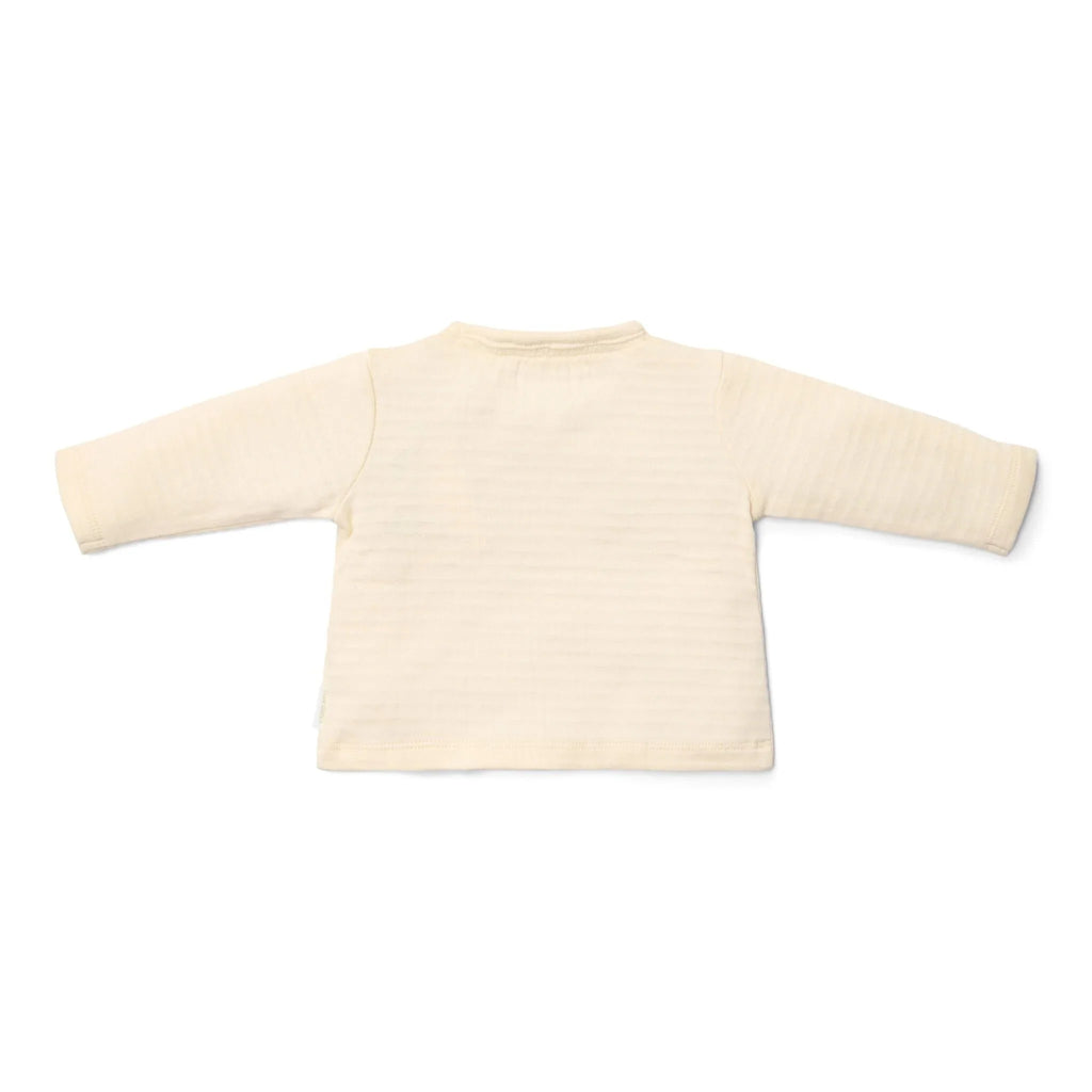 Shirt overslag lange mouw - Beige - Newborn Naturals