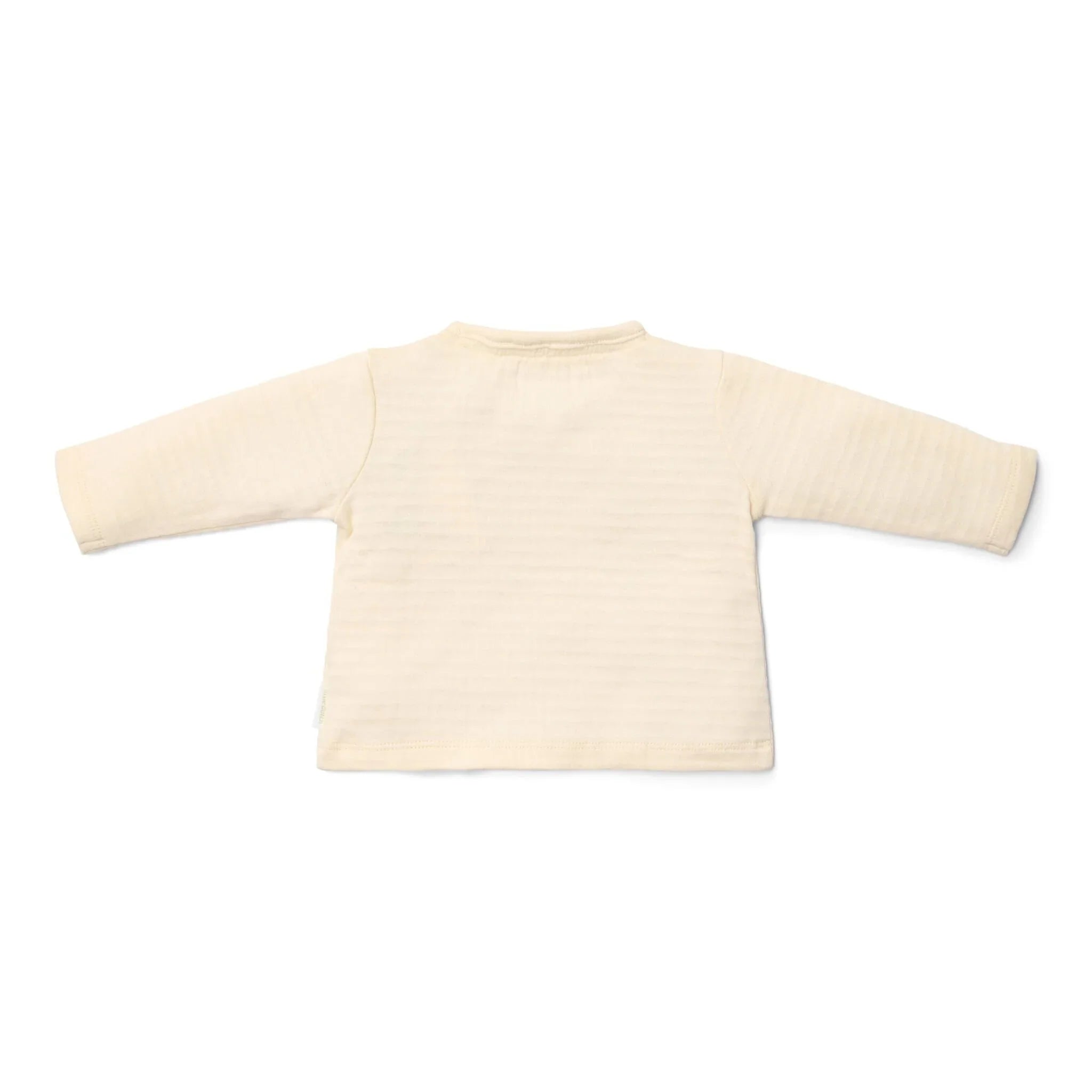 Shirt overslag lange mouw - Beige - Newborn Naturals
