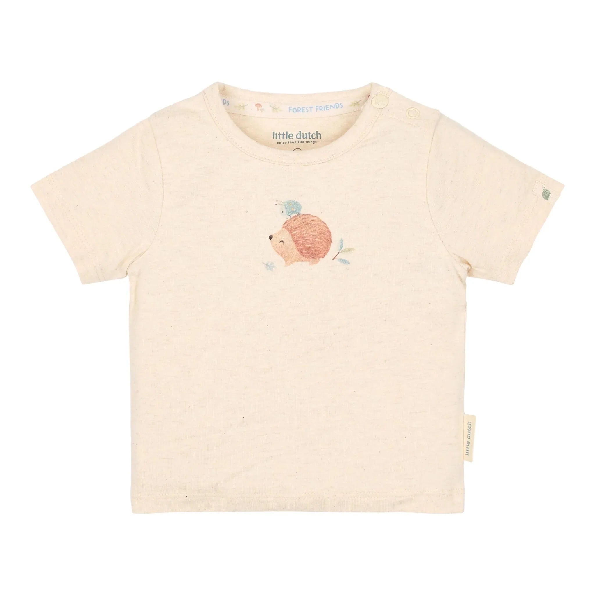 Shirt korte mouw - Zand