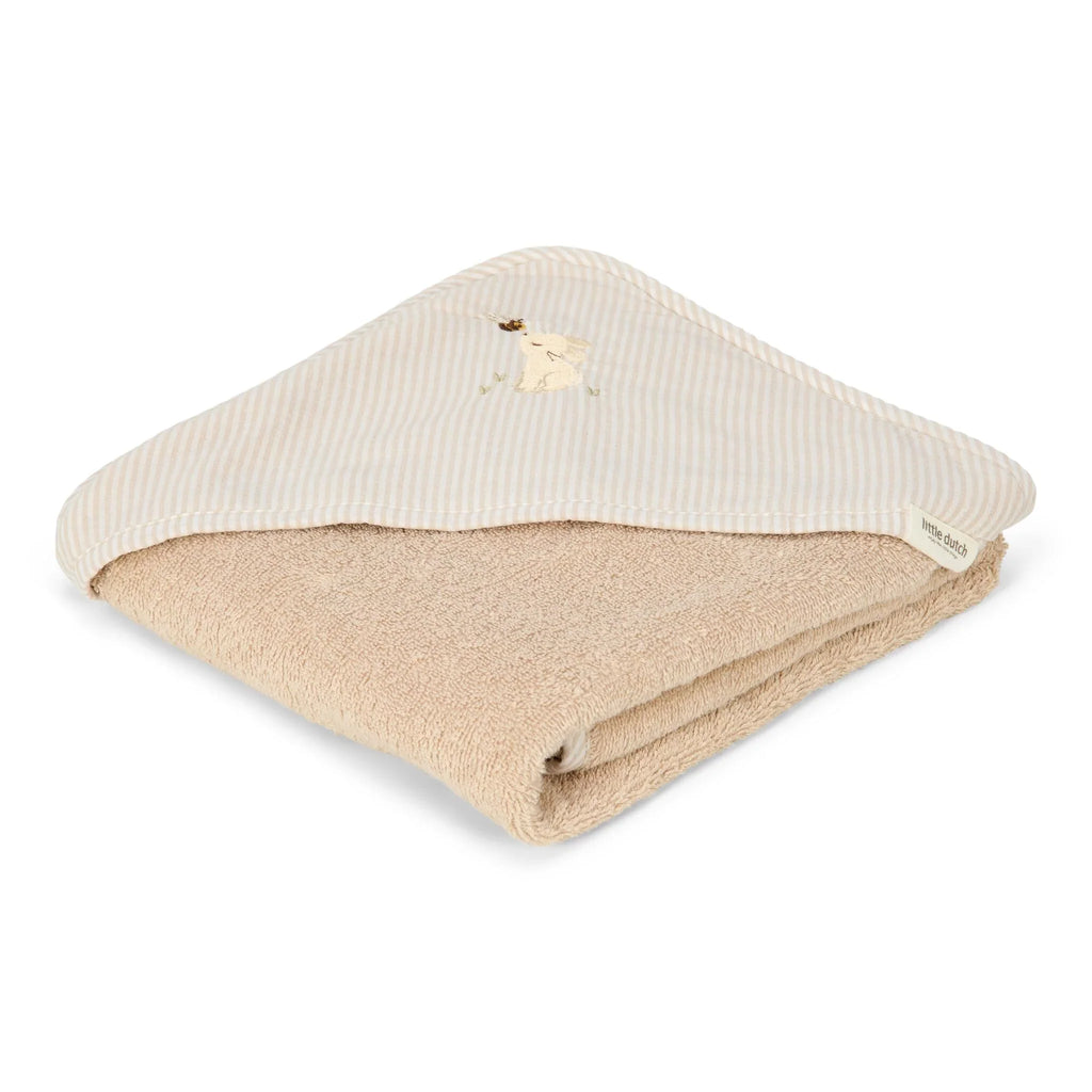 Badcape - Beige - 75 x 75 - Newborn Naturals - Baby Bunny