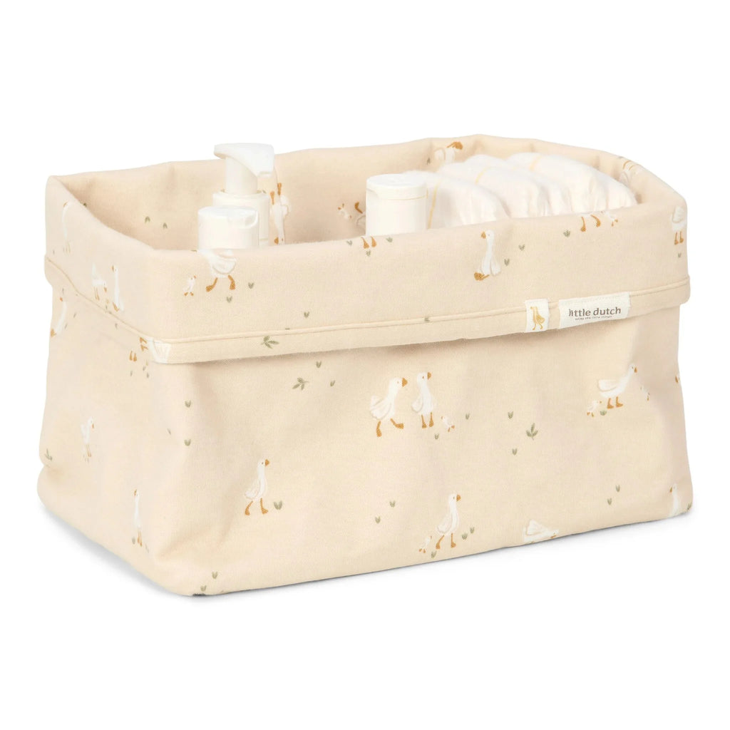 Commodemandje groot - Wit - Newborn Naturals - Little Goose