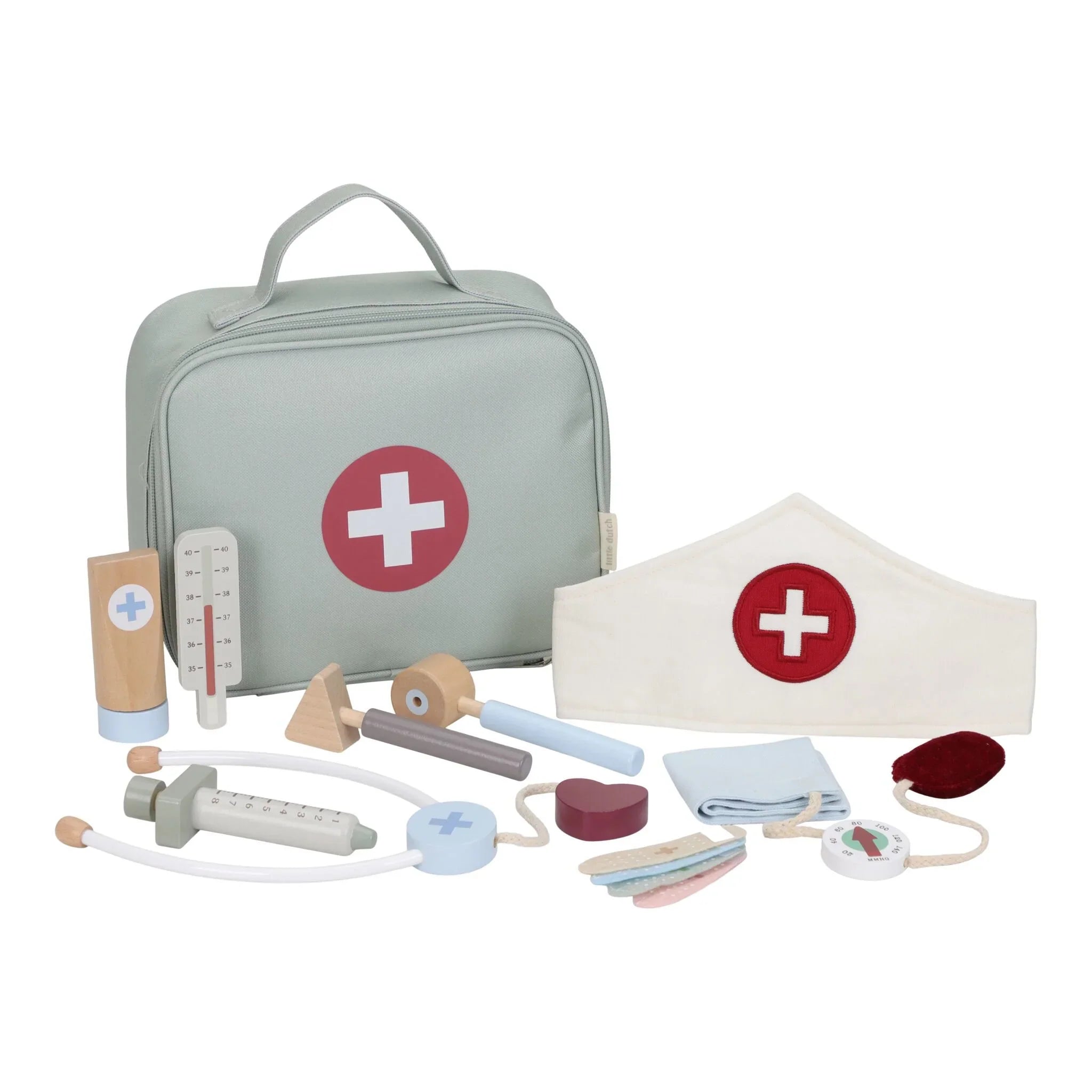 Houten doktersset - Groen - Essentials