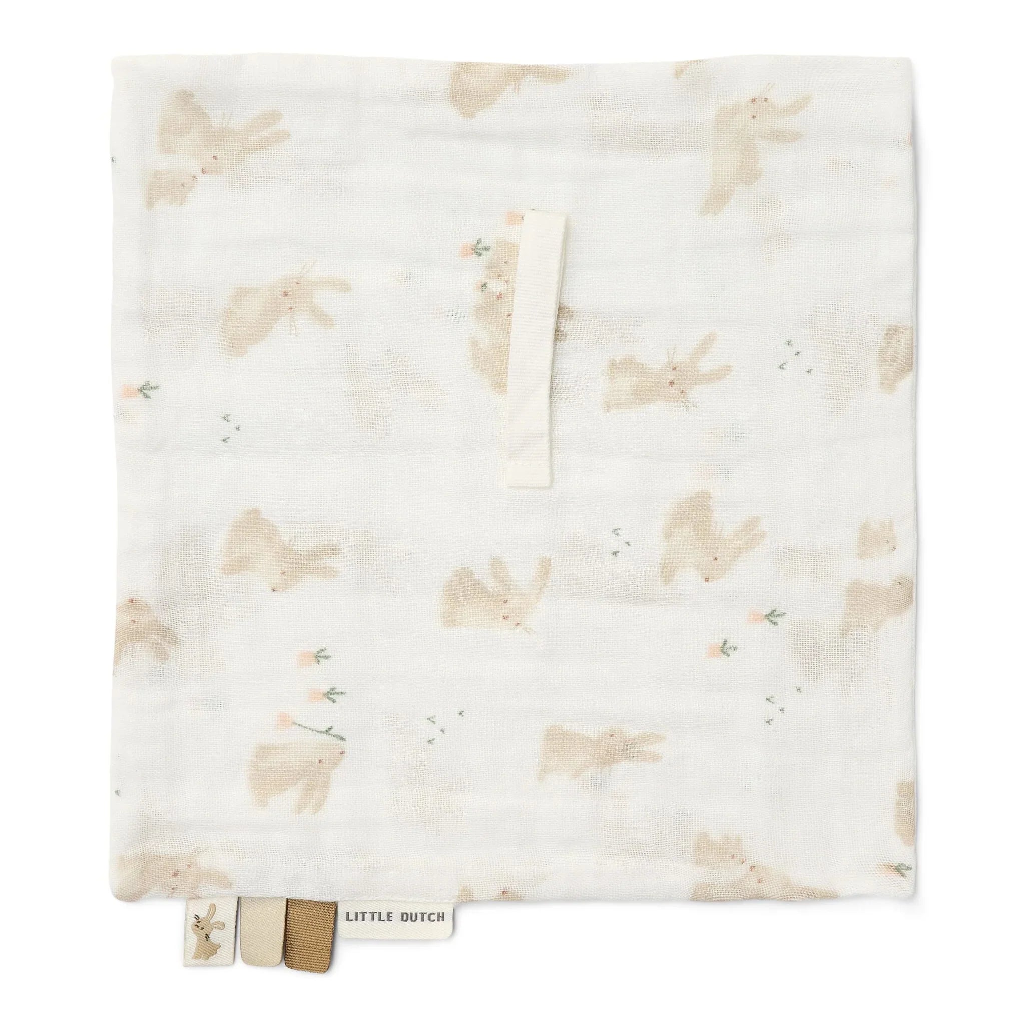 Speendoekje - Wit - Newborn Naturals - Baby Bunny