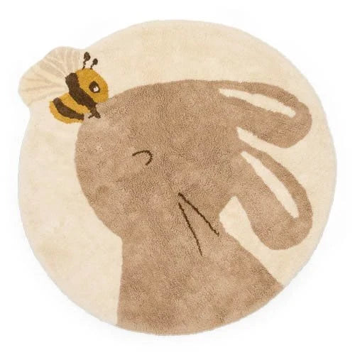 Vloerkleed konijn - Beige