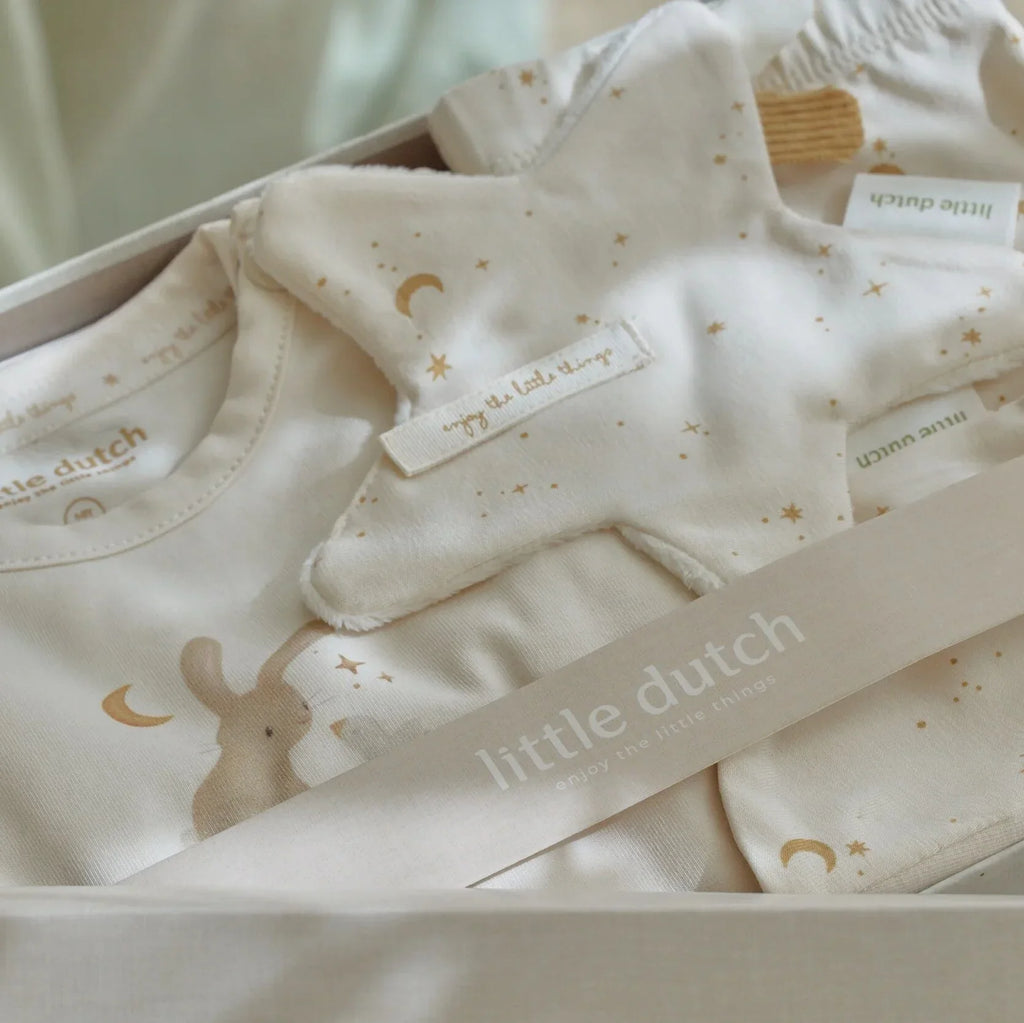 Kraamcadeau kleding set - Beige