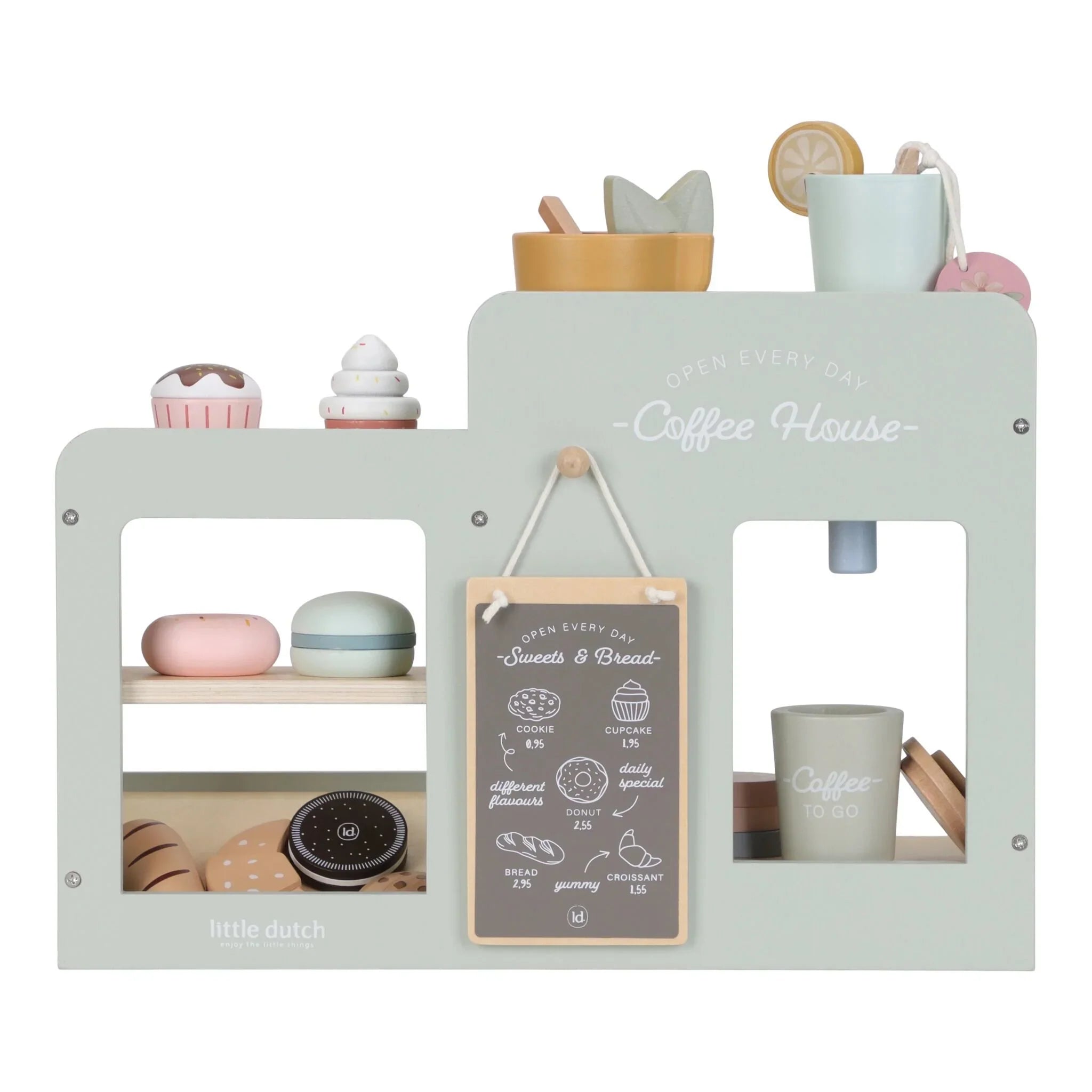 Speelgoed koffiehoek - Groen - Essentials